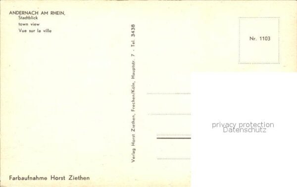 Andernach Stadtblick – Bild 2