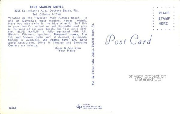 Daytona Beach Blue Marlin Motel – Bild 2