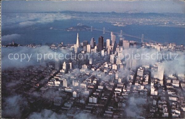 San Francisco California Fliegeraufnahme