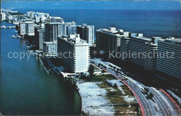 Miami Beach Collins Avenue Indian Creek