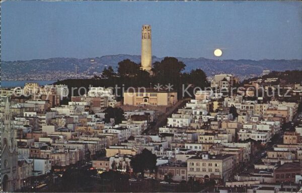 San Francisco California Majestic Colt Tower