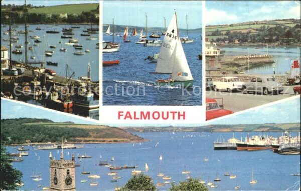 Falmouth Cornwall Segelboot Hafen Boote