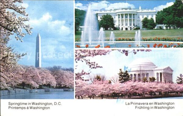 Washington DC Washington Monument White House