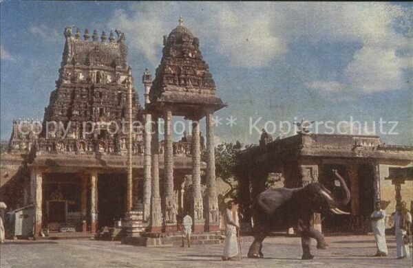Madras Tamil Nadu Varatharaja Perumal Tower