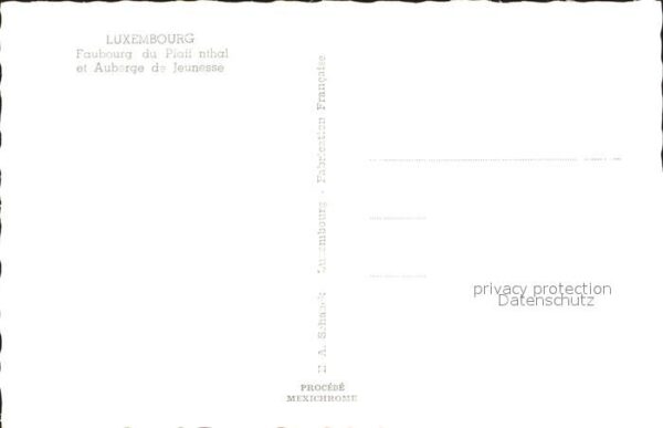 LUXEMBOURG  Luxemburg Faubourg Pfaff nthal – Bild 2