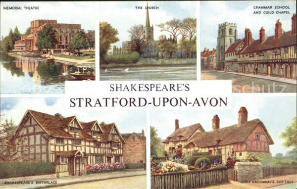 Stratford-Upon-Avon Church Grammar School Guild Chapel Memo