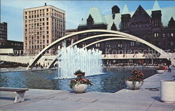 Toronto Canada Nathan Phillips Square City Hall