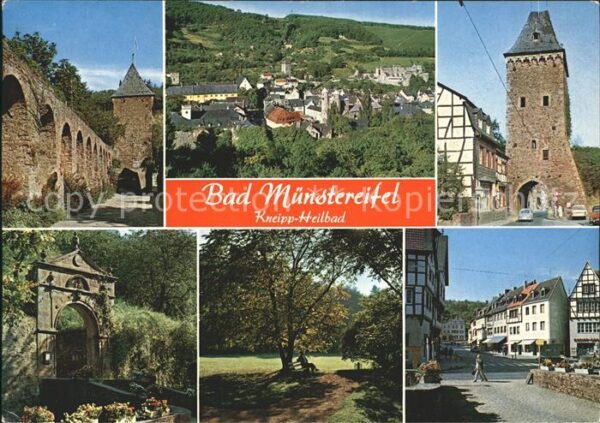 Bad Muenstereifel Tor Park Brücke