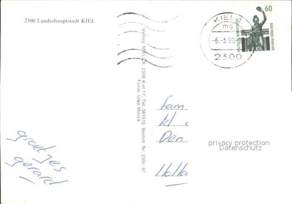 Kiel Fähre Segelboot Hafen – Bild 2