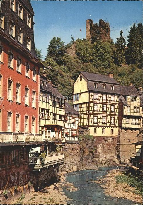 Monschau Rurpartie Haller-Ruine