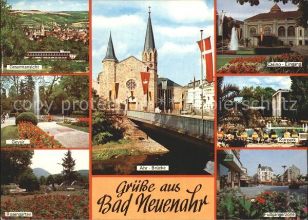 Bad Neuenahr-Ahrweiler Casino-Eingang Kurpark Fussgängerzone R