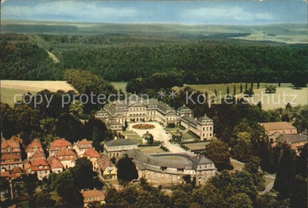 Arolsen Bad Fliegeraufnahme Schloss