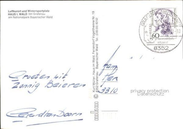 Haus Wald Gebäude Tennis – Bild 2