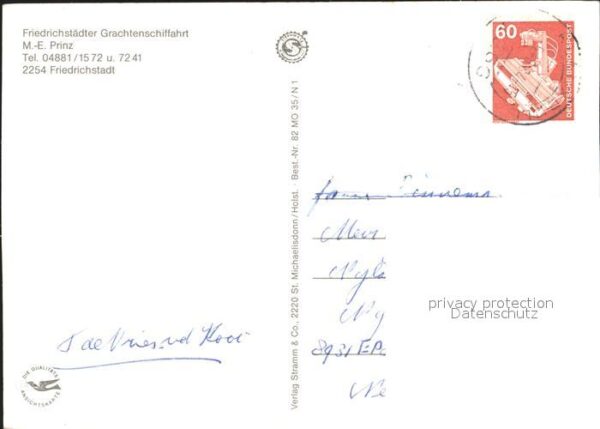 Friedrichstadt Eider Grachtenschiffahrt – Bild 2