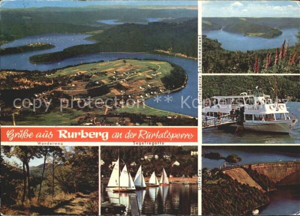 Rurberg Wanderweg Seeglregatta Rurtalsperre Sch