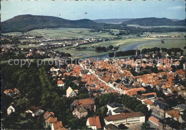 Rinteln Fliegeraufnahme