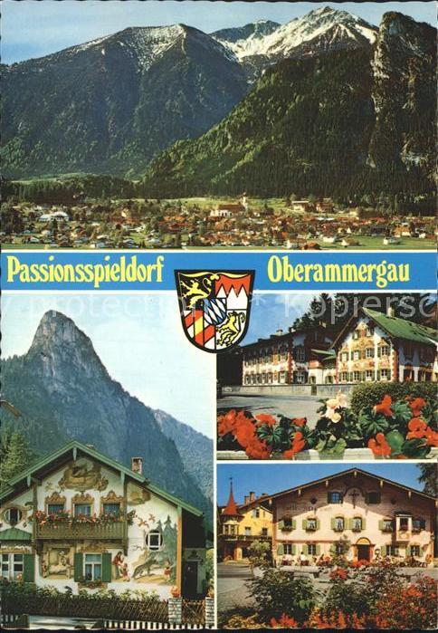 Oberammergau Malerische Häuser