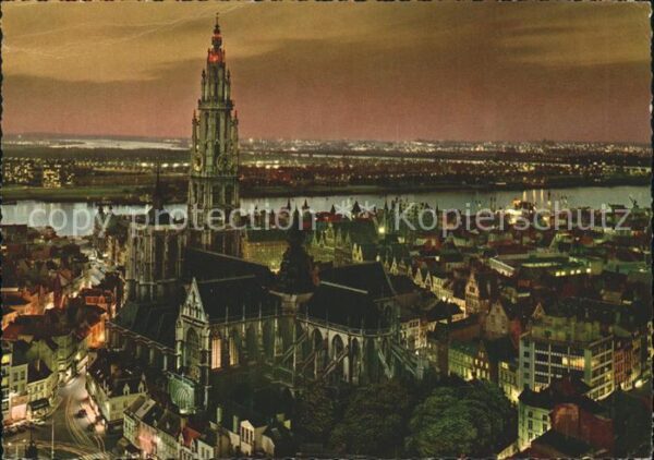 Antwerpen Anvers Kathedrale Schelde