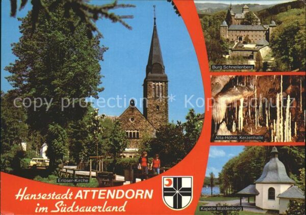 Attendorn Erlöser-Kirche Kapelle Waldenburg Atta-