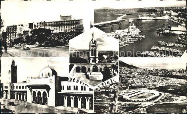 Oran Algerie Hafen Kirchen
