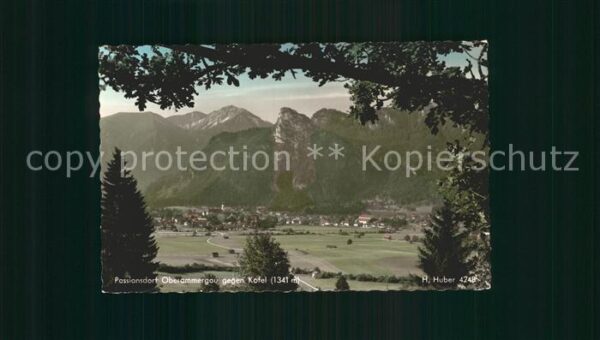 Oberammergau mit Kofel