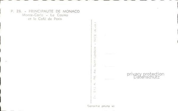 Monaco Casino Monte Carlo et Cafe de Paris – Bild 2