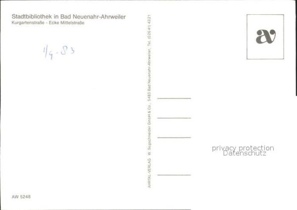Ahrweiler Ahr Stadtbibliothek Kurgartenstrasse – Bild 2