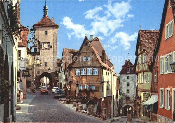 Rothenburg Tauber Am Plönlein