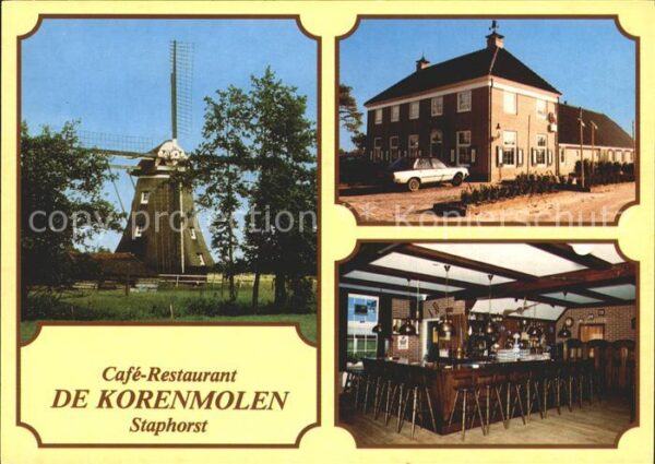 Staphorst Cafe Restaurant de Korenmolen