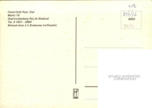 Geertruidenberg Hotel Cafe Restaurant Stal – Bild 2