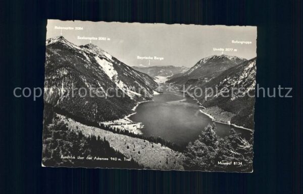 Achensee Fliegeraufnahme