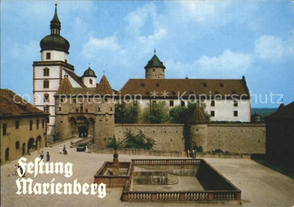 Wuerzburg Festung Marienberg