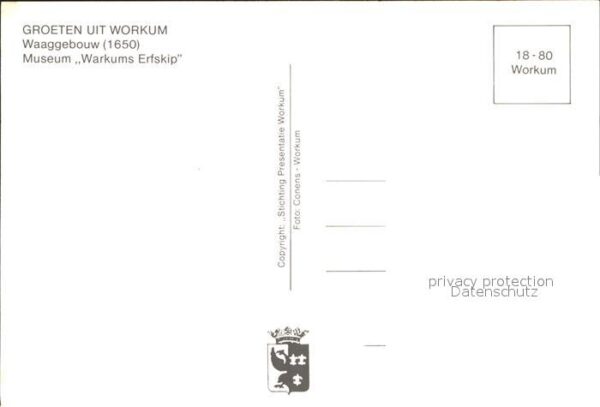 Workum Waagebouw Museum Warkusm Erfskip – Bild 2
