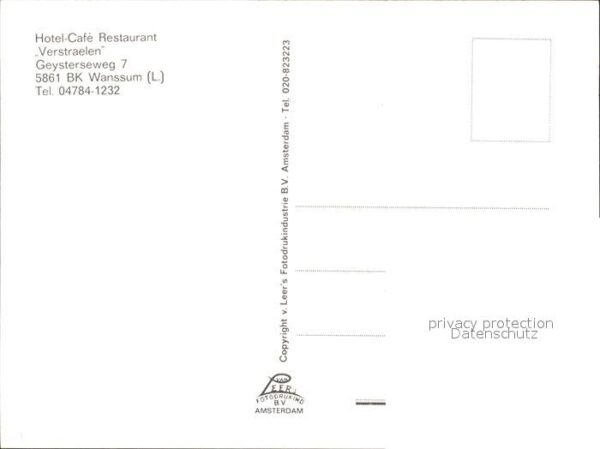 Wanssum Hotel Verstraelen Restaurant – Bild 2