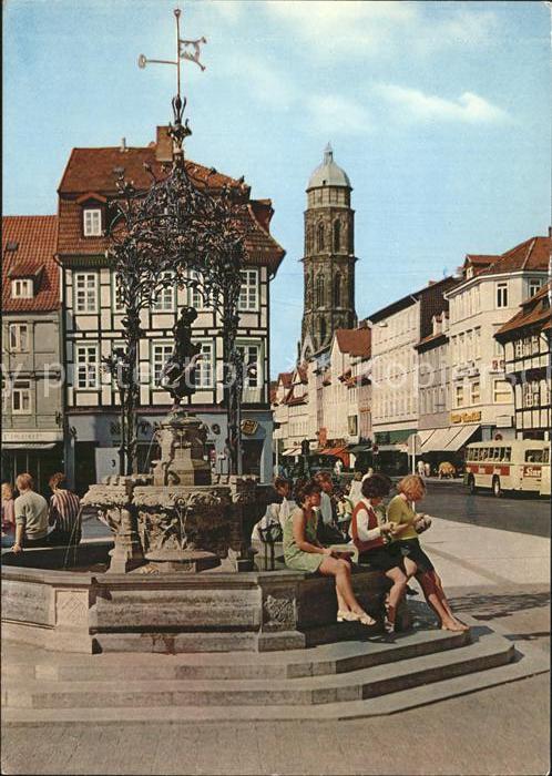 Goettingen Niedersachsen Gänselieselbrunnen