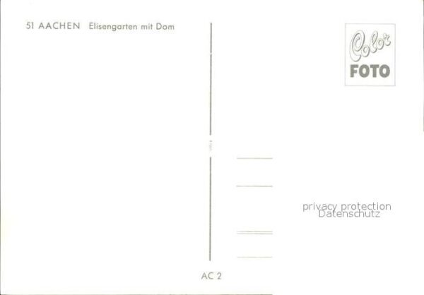 Aachen Elisengarten mit Dom – Bild 2