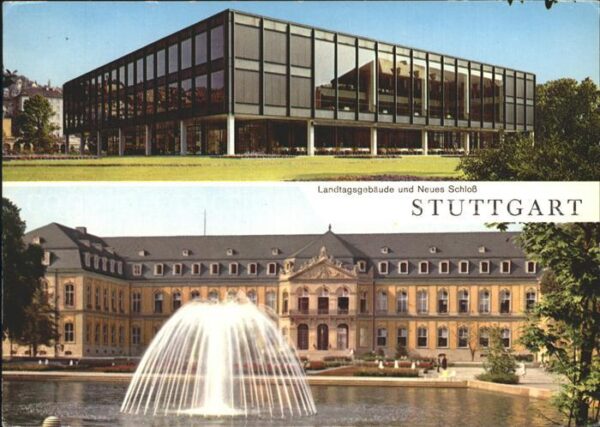 Stuttgart Landtagsgebäude und Neues Schloss