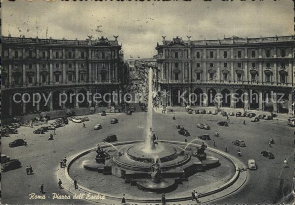 Roma Rom Piazza dell Esedra