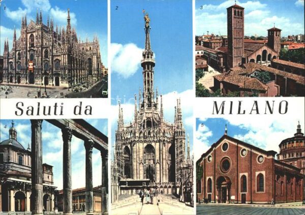 Milano Dom und Kirchen