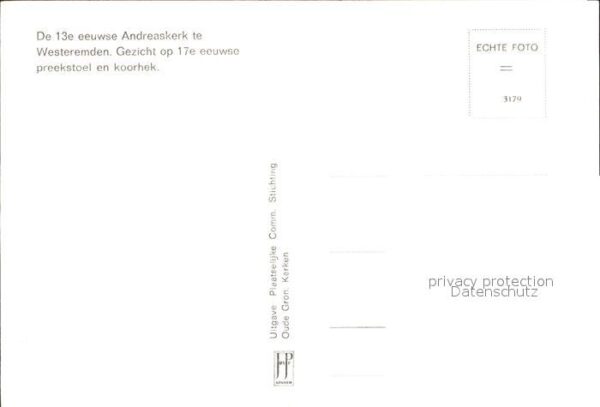 Westeremden Andreaskerk innen – Bild 2