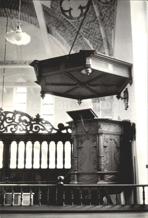 Westeremden Andreaskerk Kanzel