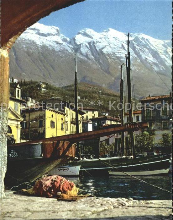 Malcesine Lago di Garda Hafen