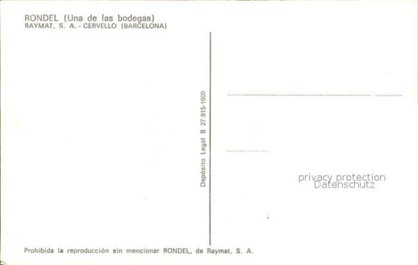 Cervello Rondel Una de las bodegas – Bild 2