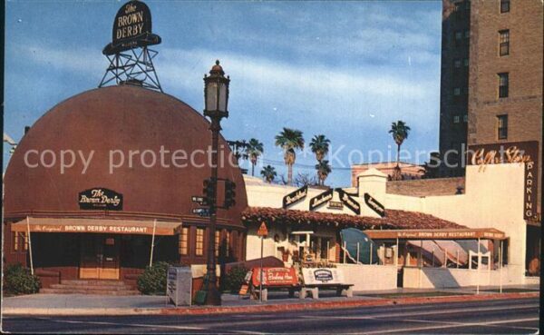 Los Angeles California Brown Derby Restaurant