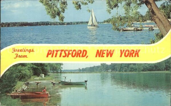 Pittsford New York Seepanorama Bootspartie