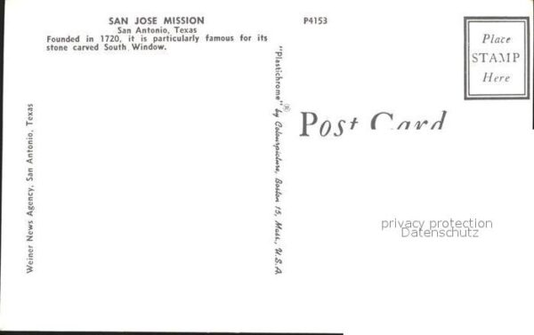 San Antonio Texas San Jose Mission – Bild 2