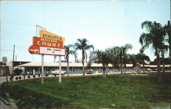 Tampa Florida Seminole Motor Court