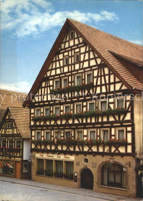 Dornstetten Wuerttemberg Hotel Restaurant Löwen