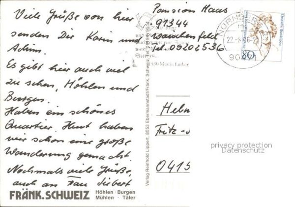 Waischenfeld Steinerner Beutel Teilansichten Denkmal – Bild 2