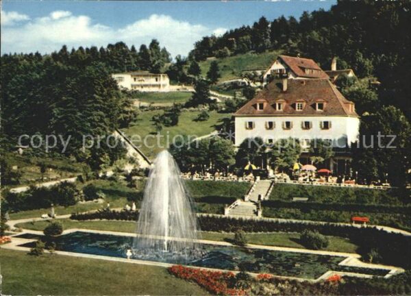 Bad Abbach Hotel Waldfrieden Springbrunnen